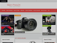 Tablet Screenshot of mein-preis24.de